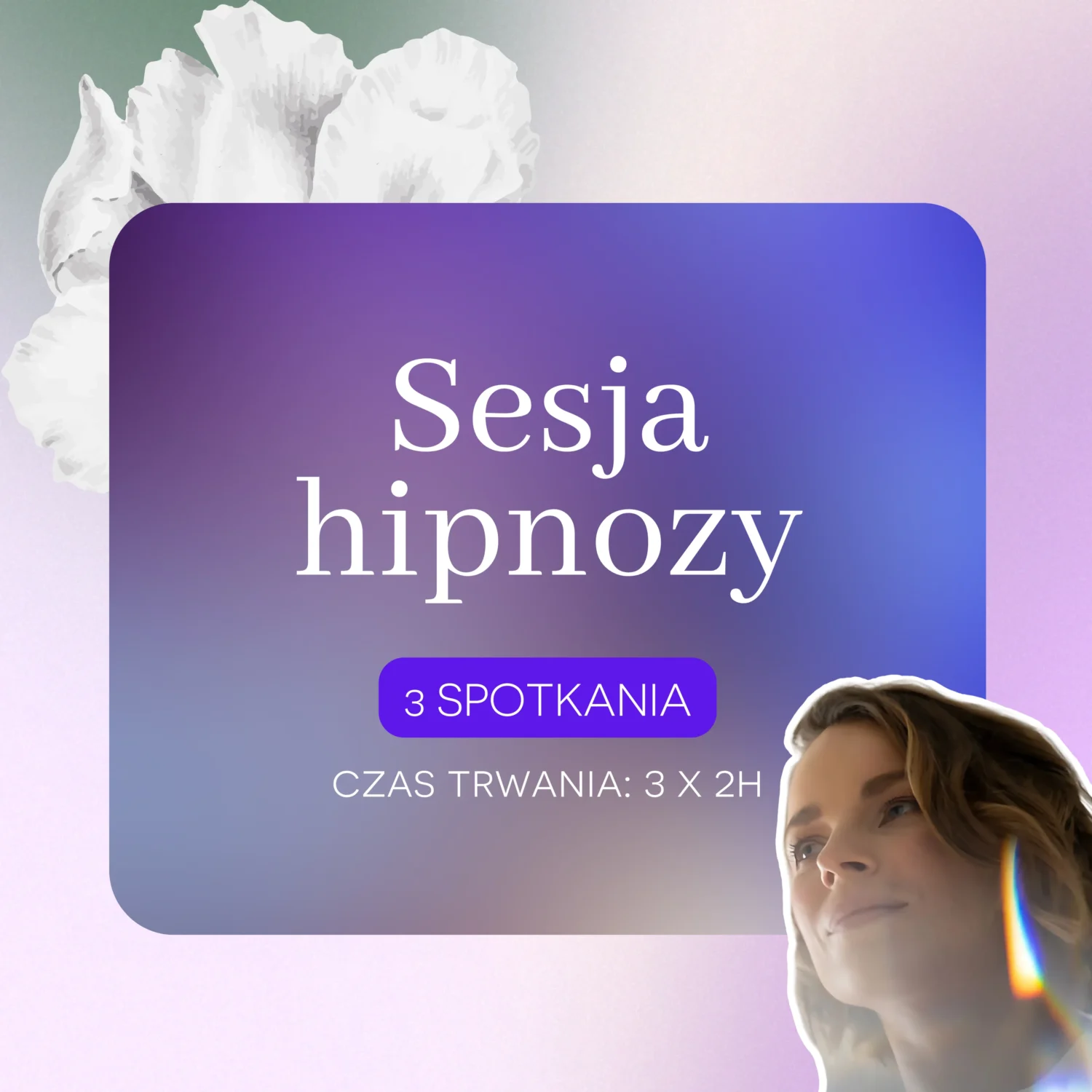 Sesja hipnozy - 3 spotkania